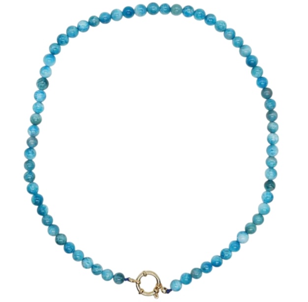 Collier en Apatite