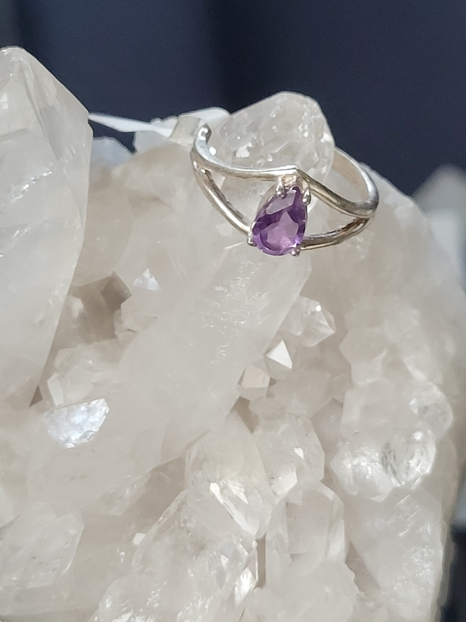Bague en Améthyste