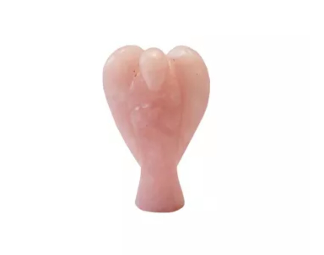 Petit Ange en Quartz Rose