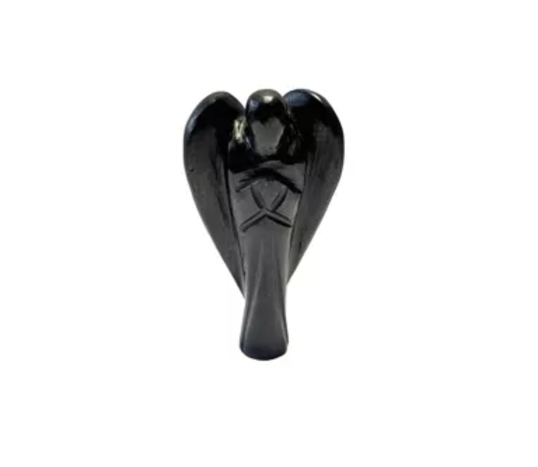 Petit Ange Obsidienne noire
