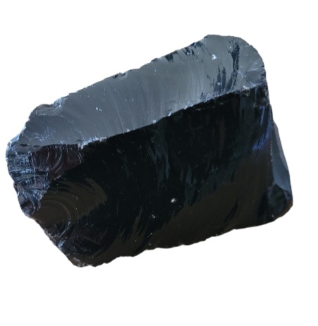 Bloc Obsidienne noire brut