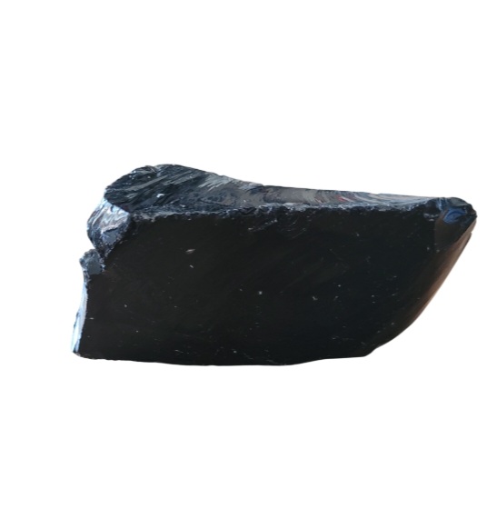 Bloc Obsidienne noire brut