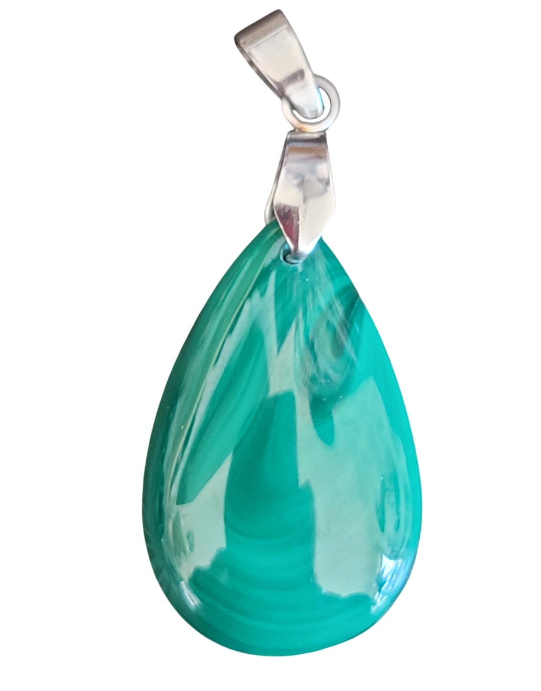 Pendentif Malachite Goutte