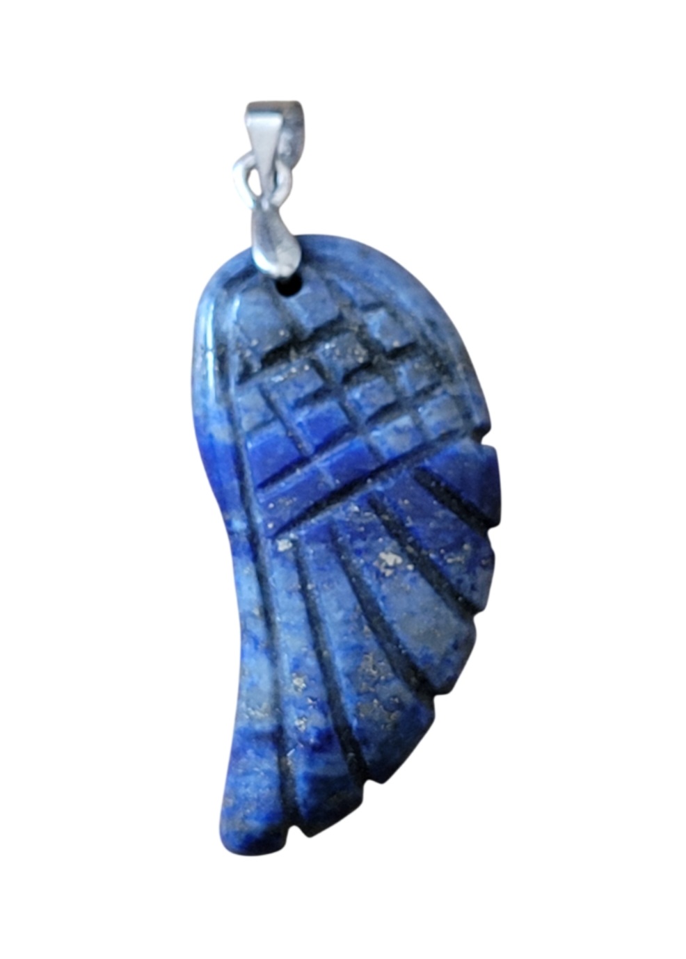 Pendentif Aile dAnge en Lapis Lazuli