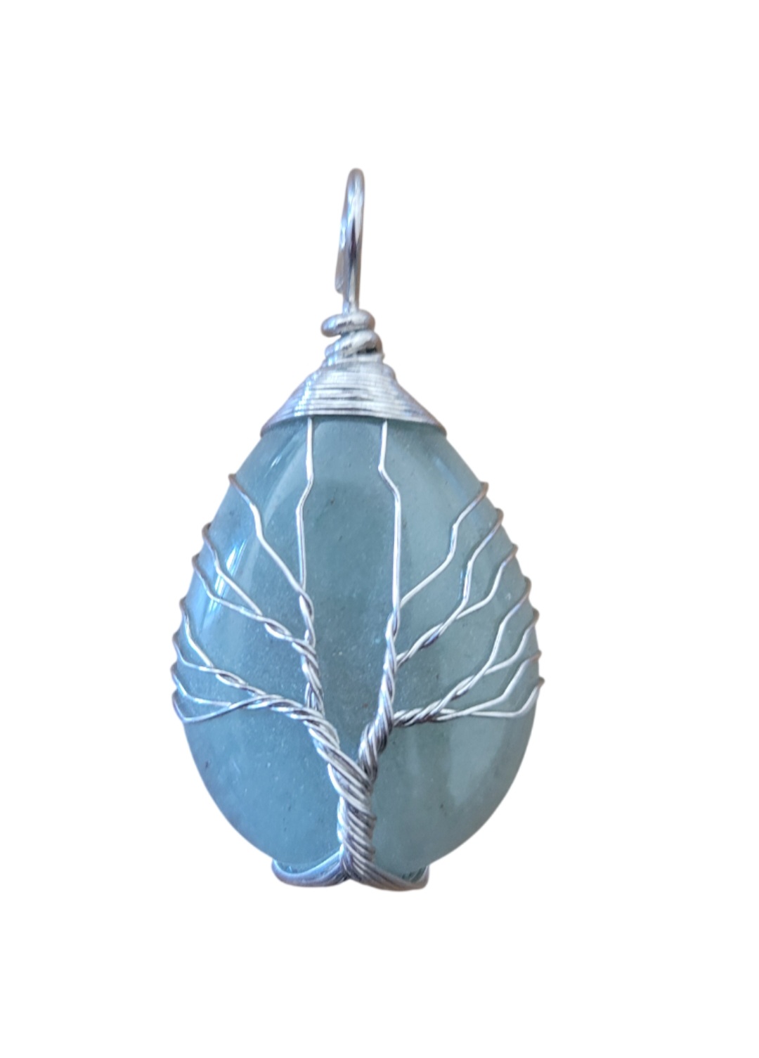 Pendentif Aventurine verte Arbre de vie