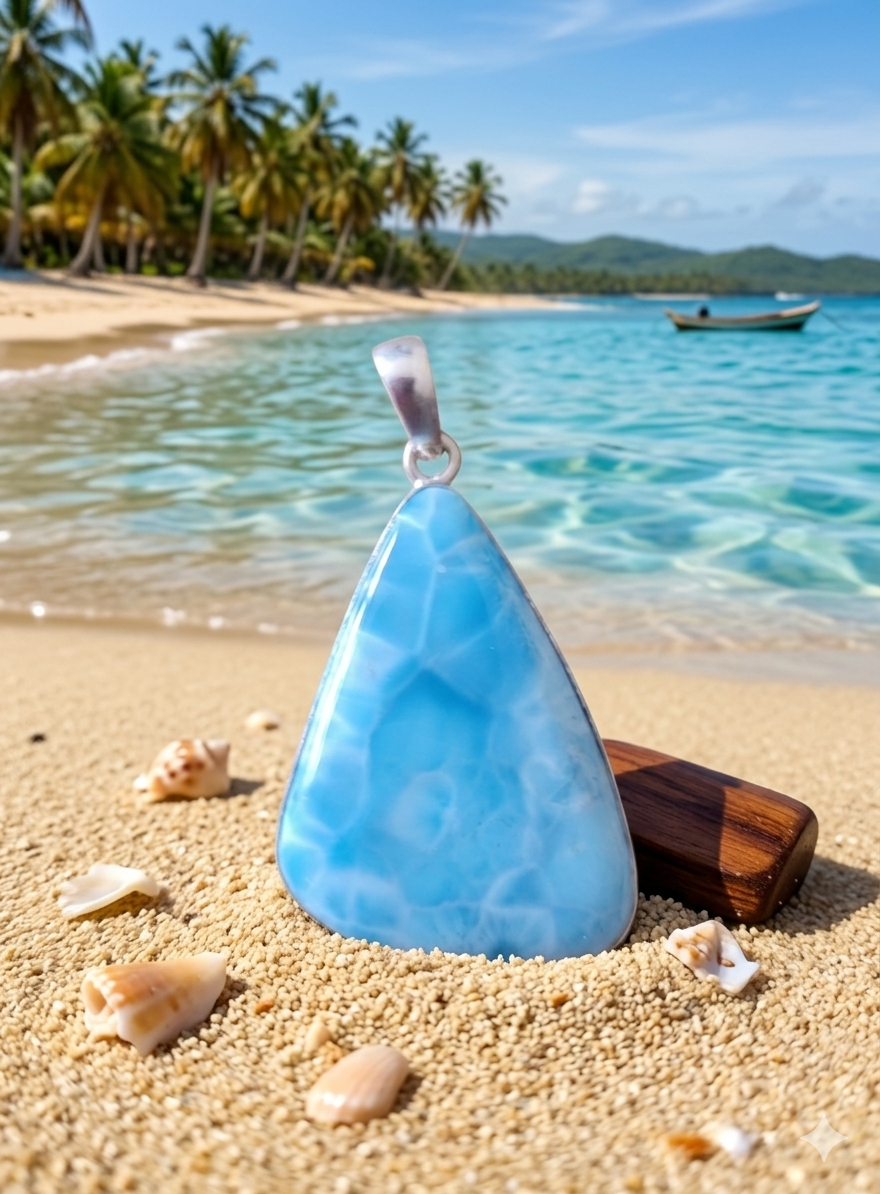 Pendentif Larimar