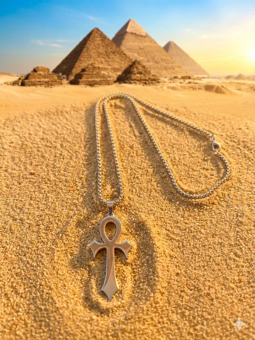 Collier Pendentif Clé dAnkn