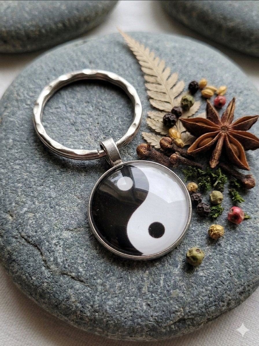 Porte clés Yin Yang