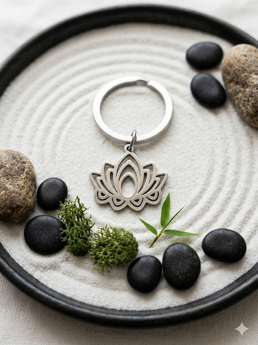 Porte clés Lotus
