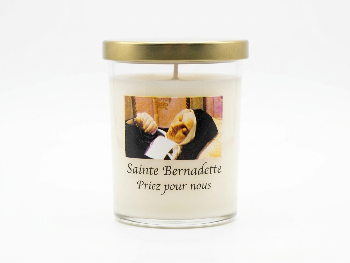 Bougie Sainte Bernadette