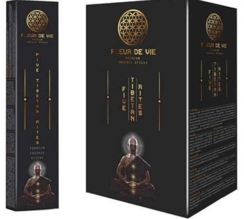 encens fleu de vie rites tibétains