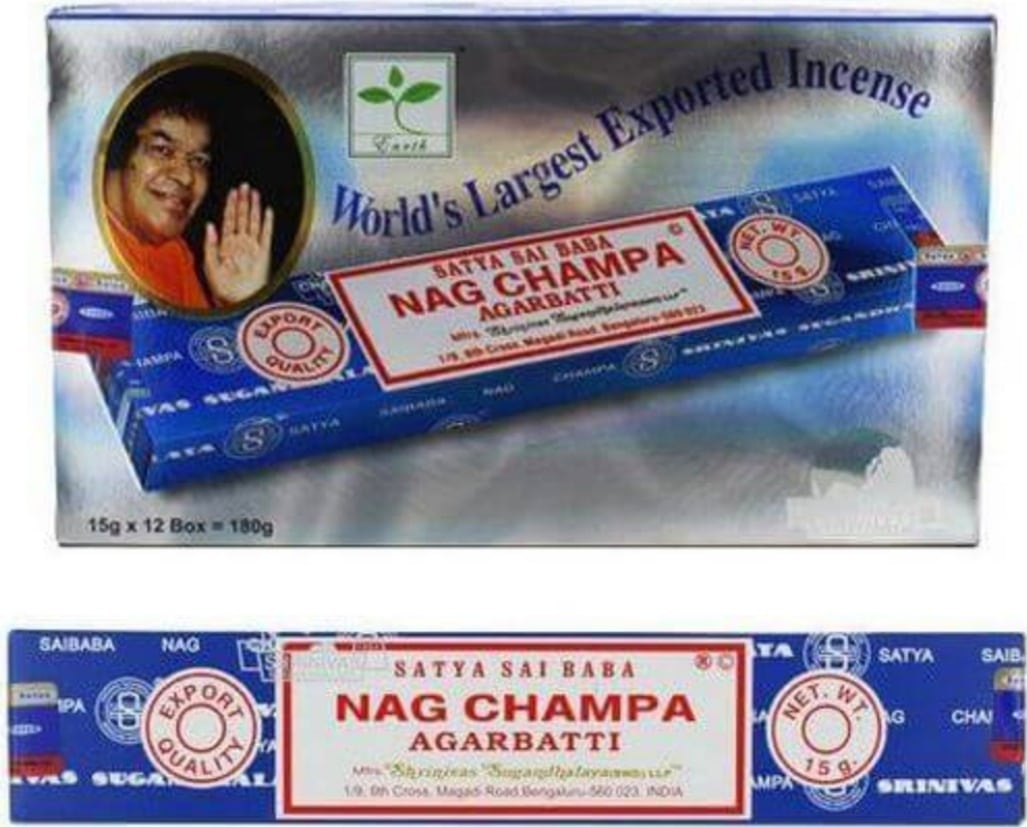 encens bâtonnets nag champa satia