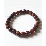 bracelet courage et force intérieure en Œil de Taureau