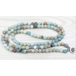 collier mala amazonite