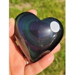 Cœur en Obsidienne Œil Céleste