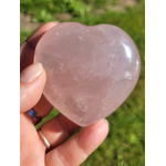 Cœur en Quartz rose de 156 g