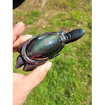 Tortue en Obsidienne Œil Céleste