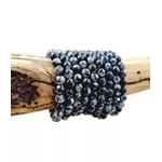 Bracelet Obsidienne Flocon de Neige
