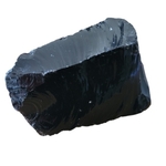 Bloc Obsidienne noire brut