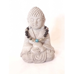bracelet "courage et protection" en onyx, apatite et labradorite
