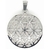 pendentif fleur de vie en cristal de roche