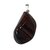 pendentif pierre roulée obsidienne noire