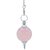 Pendule Sphère Quartz Rose 7 chakras