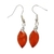 Boucles d'oreilles Marquise Cornalineh