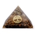 Pyramide Orgonite Œil de Tigre Arbre de Vie