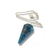 Pendule Cône facetté en Apatite