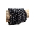 Bracelet Obsidienne Argentée