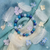 Bracelet "Douce Conscience" en Apatite, Aigue Marine et Lapis Lazuli