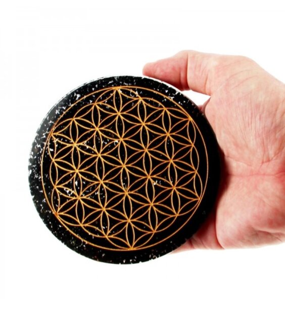 NKlaus Bol En Sélénite Étoile 9x9x3 Cm - Pierre De Guérison Pour Méditation Et Bijoux