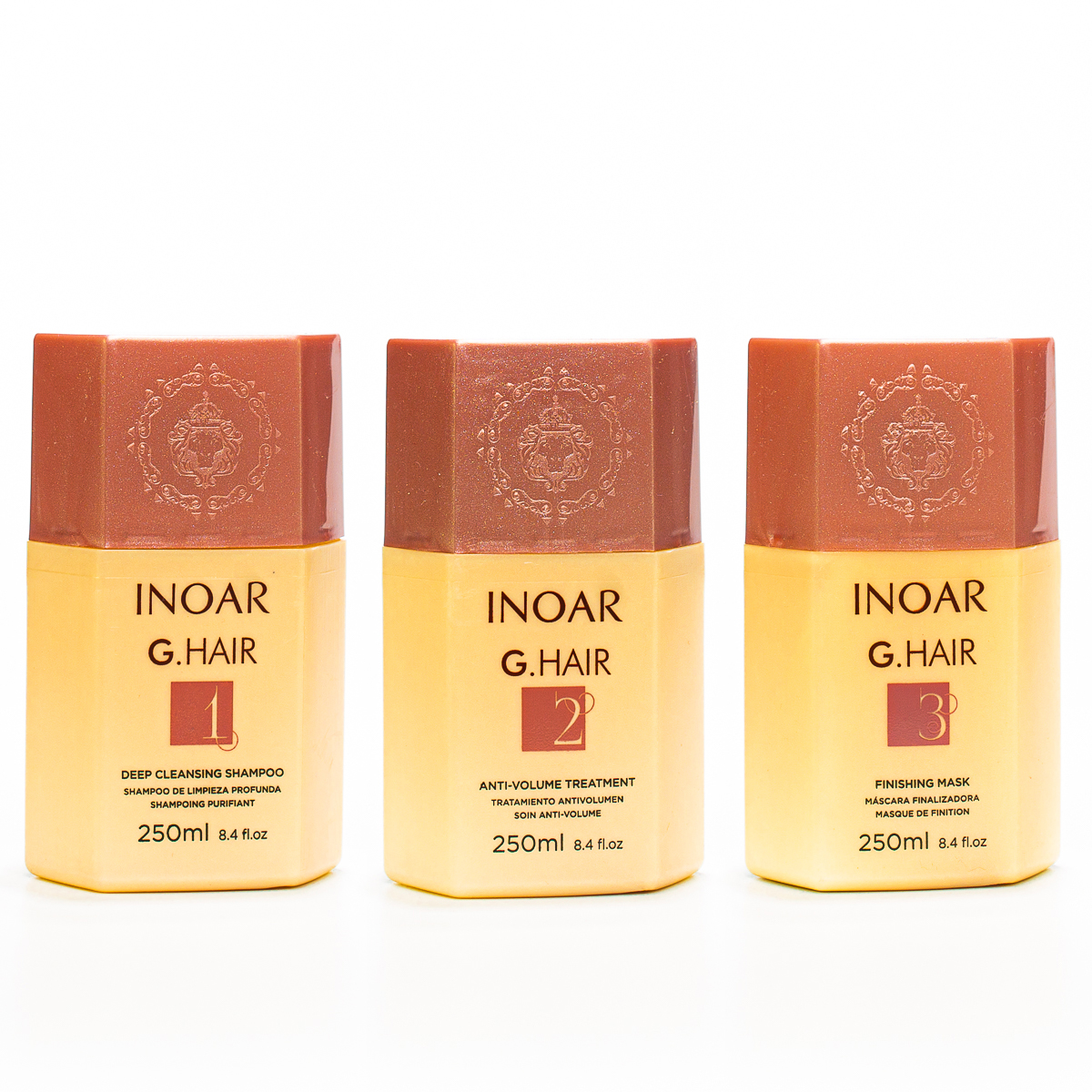 Lissage Brésilien Inoar Ghair 3 X250 ml