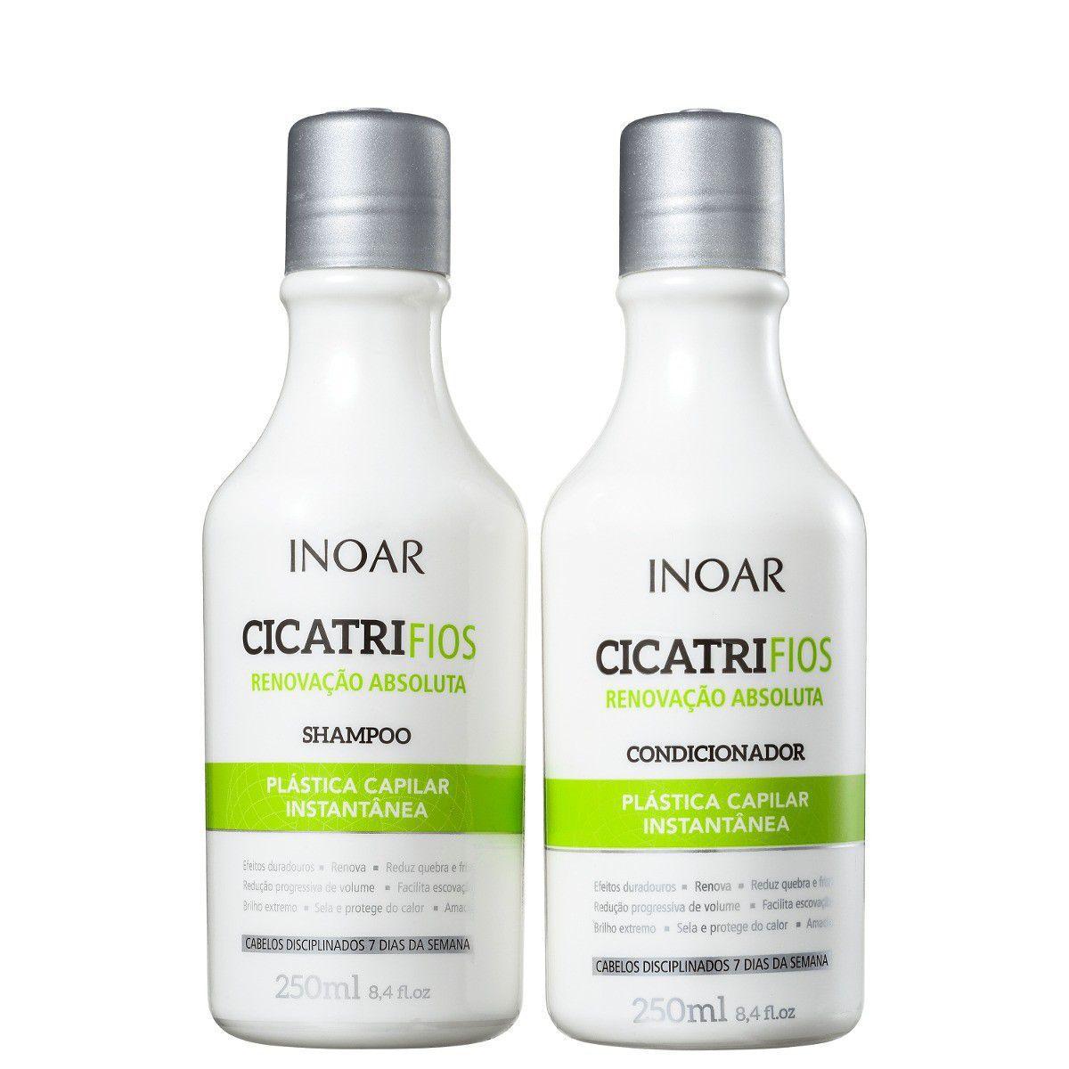 shampoing et conditionner cicatrifios-kit 2x250ml