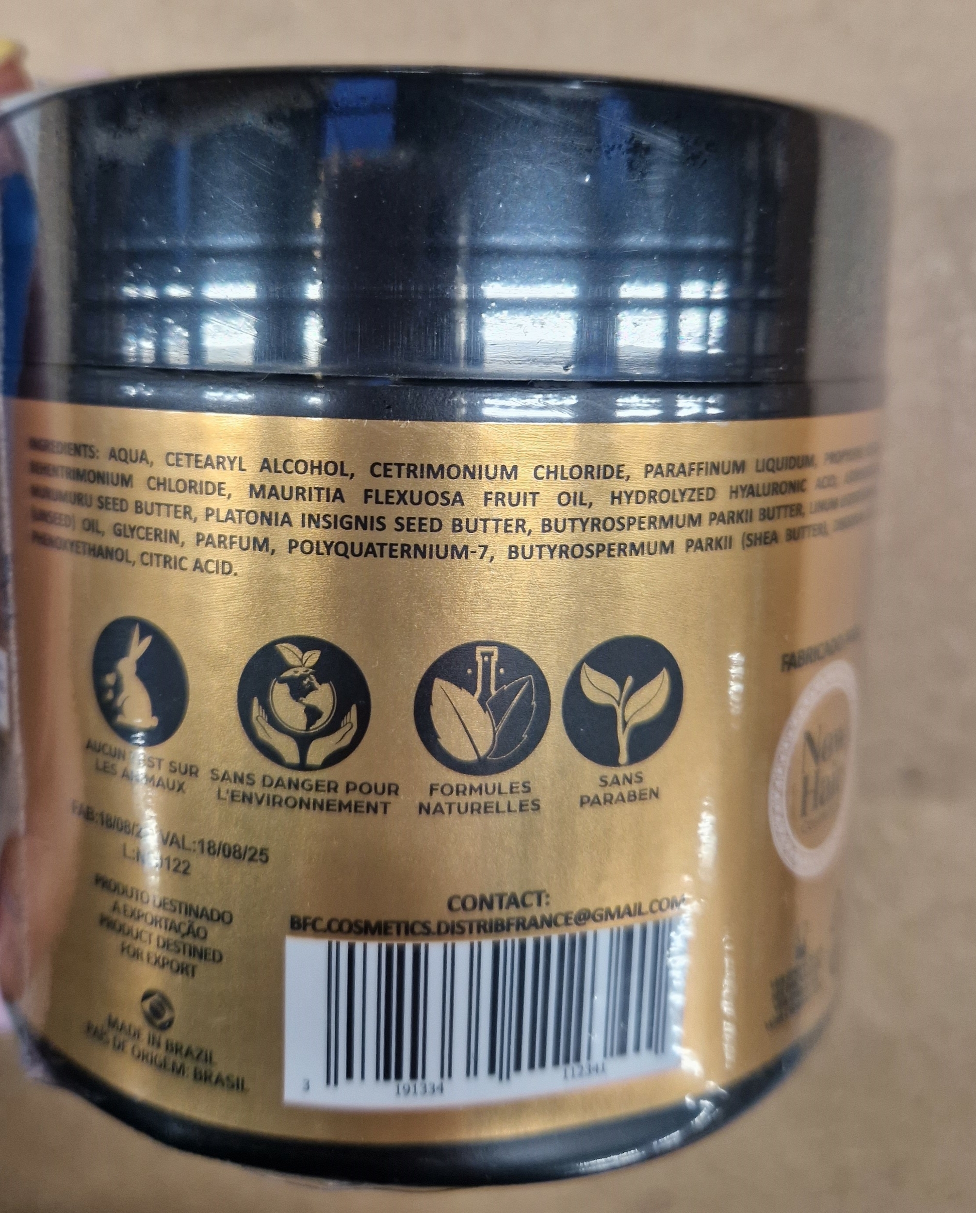 Masque Lifting nanoplastie 500g- DOS- Kerintense