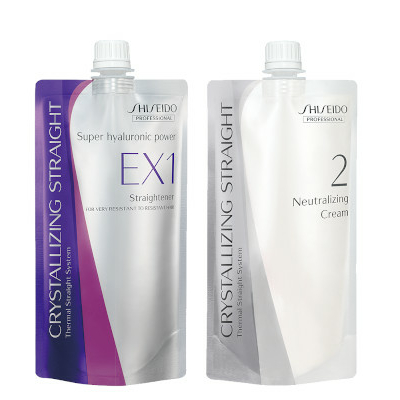 Lissage japonais Shiseido Crystallizing Straight EX1 - Cheveux très très résistants