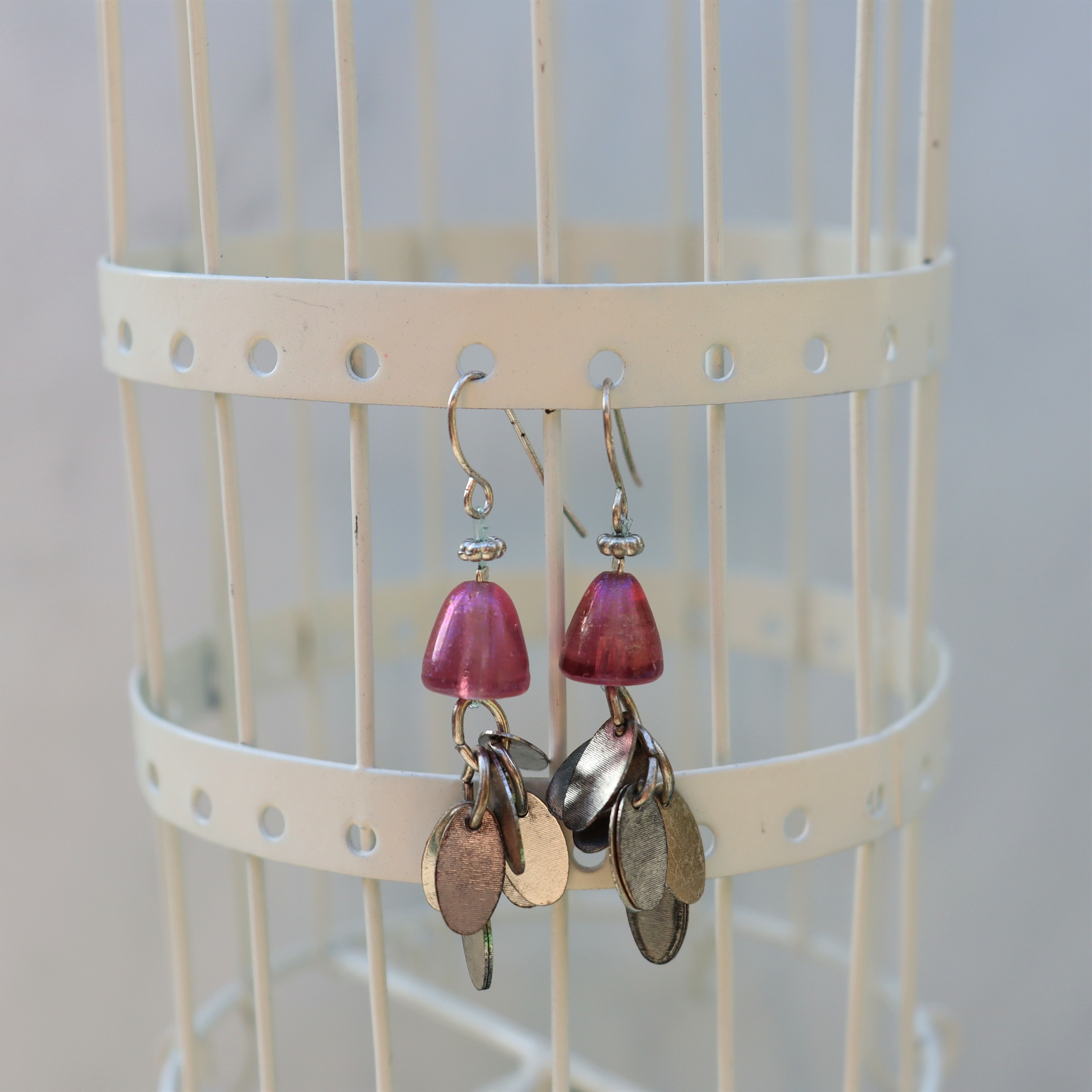 Boucles d\'oreilles Ecailles Enchantées