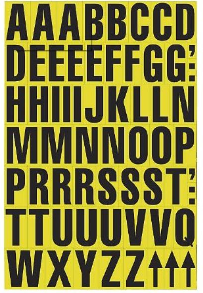 lettres magnetiques SCENE DE  CRIME