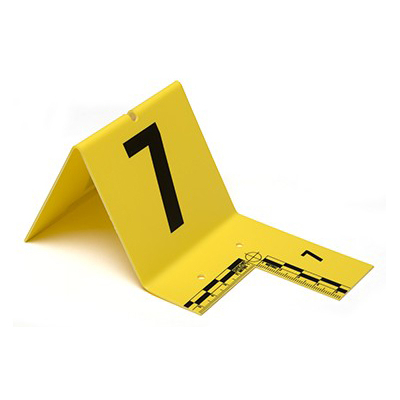 CAVALIER EQUERRE NUMEROTE SCENE DE CRIME
