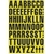 lettres magnetiques SCENE DE  CRIME