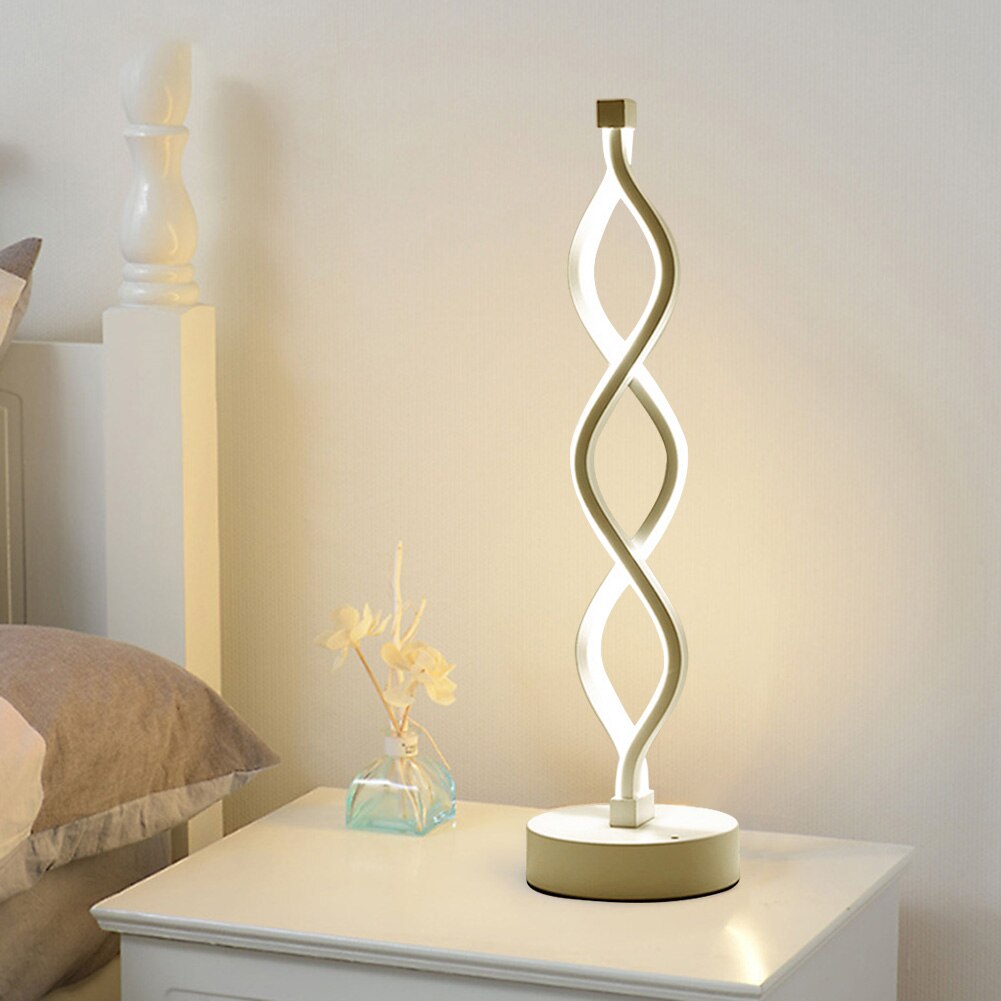 Lampe-LED-en-forme-de-vague-en-spirale-design-moderne-luminaire-d-coratif-d-int-rieur