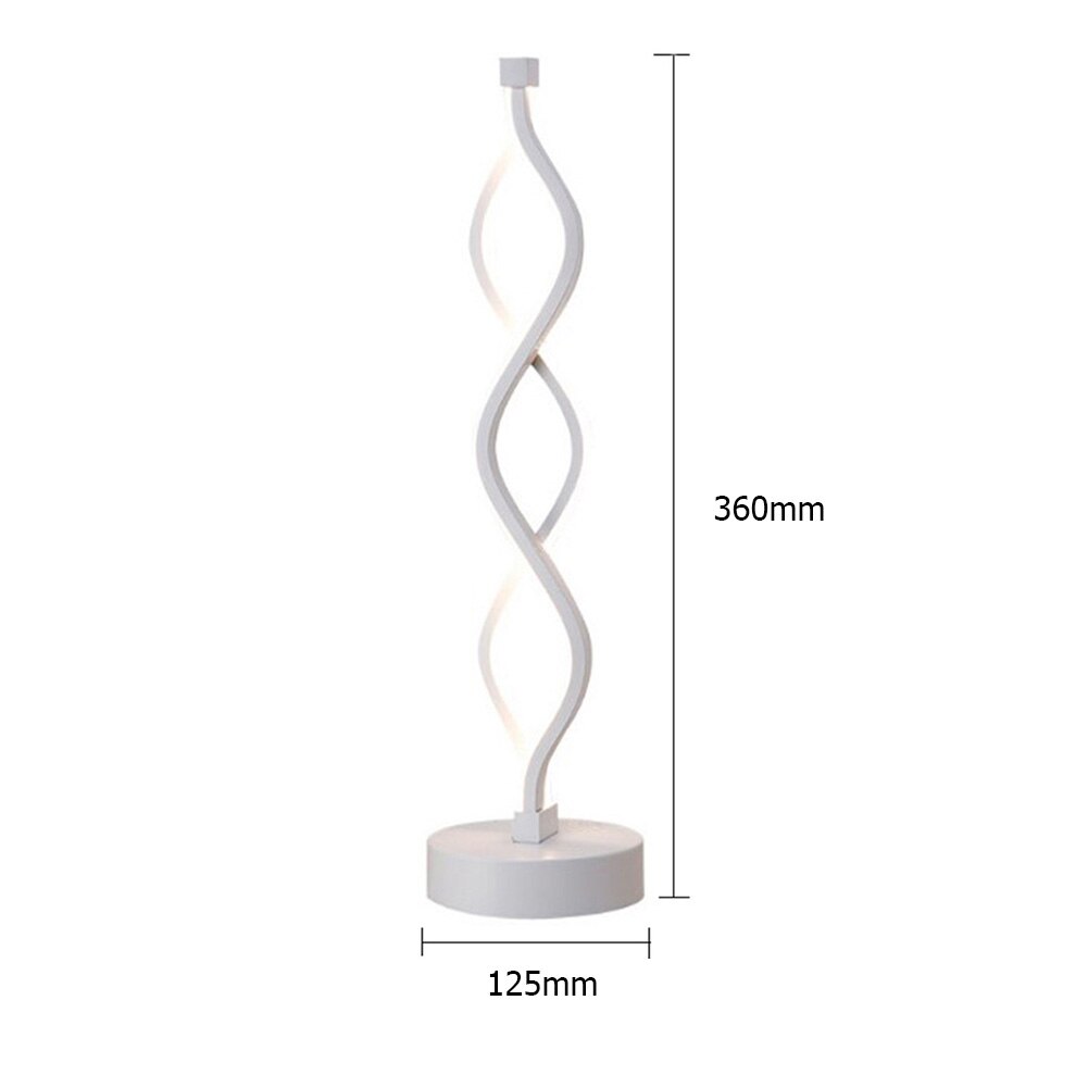 Lampe-LED-en-forme-de-vague-en-spirale-design-moderne-luminaire-d-coratif-d-int-rieur