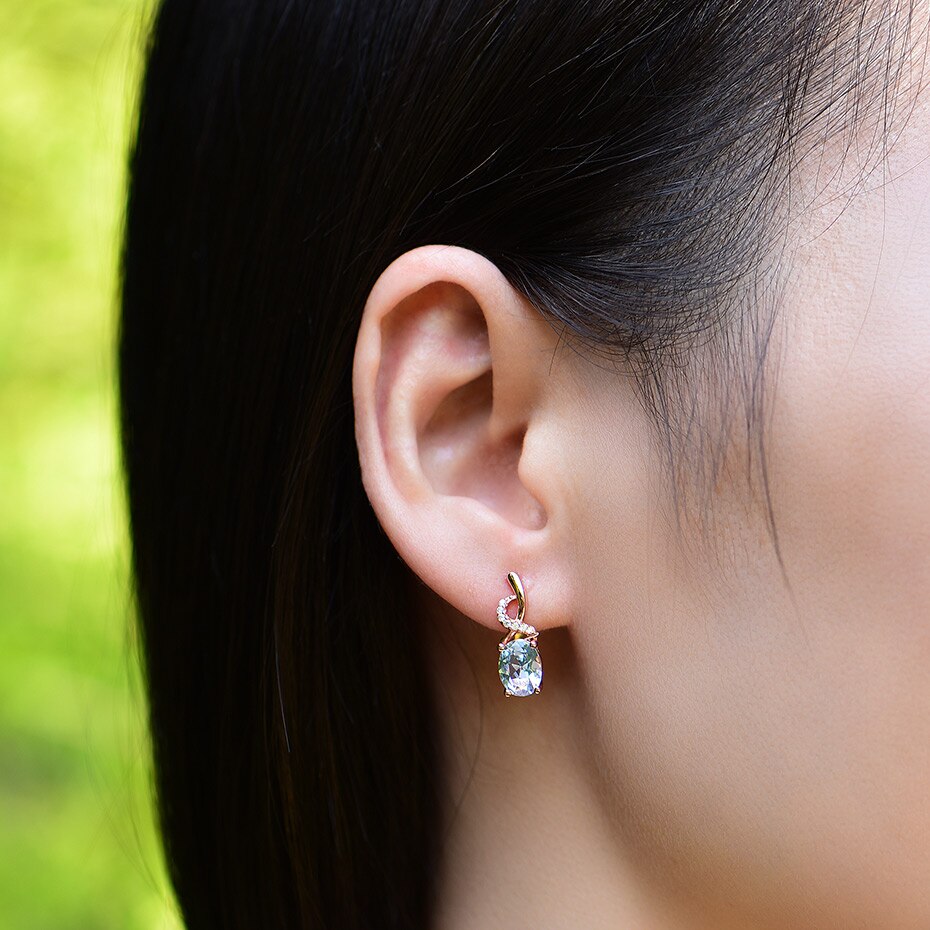 Kuololit-boucles-d-oreilles-en-topaze-or-Rose-585-bijoux-de-luxe-Clip-pour-femmes-en