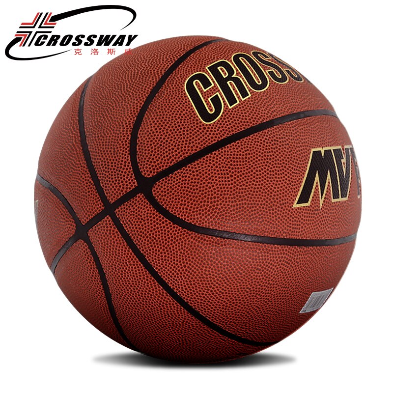 CROSSWAY-basket-Ball-L702-nouvelle-marque-bon-march-taille-officielle-7-en-PU-avec-sac-en