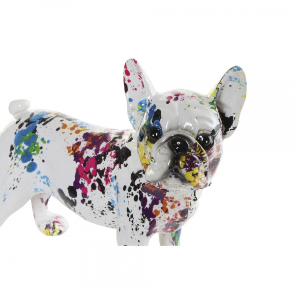 figurine-decorative-en-resine-chien-multicolore (merci boutique) (2)