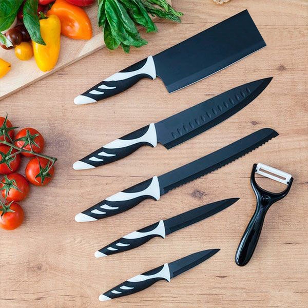 Couteaux de cuisine 6 pièces