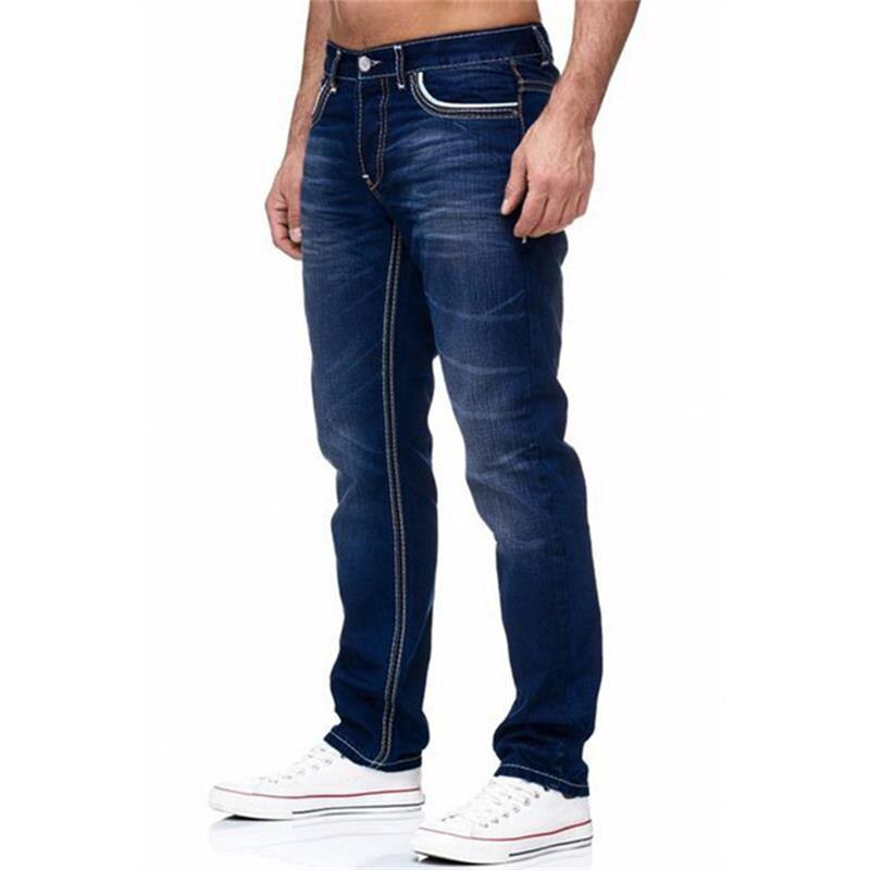 Jean-droit-d-lav-sans-trous-pour-homme-pantalon-Long-en-Denim-style-Boyfriend-Streetwear-ample