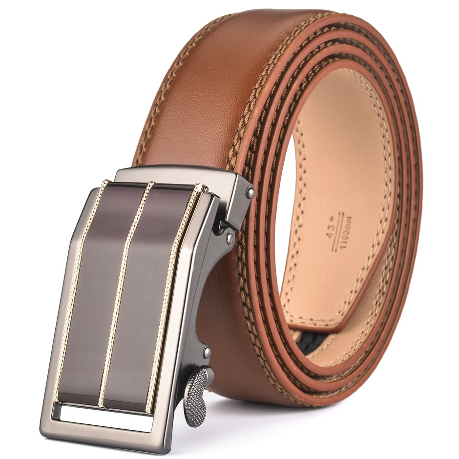 Pliesxale-ceinture-marron-boucle-automatique-pour-hommes-marque-de-styliste-de-luxe-en-cuir-v-ritable