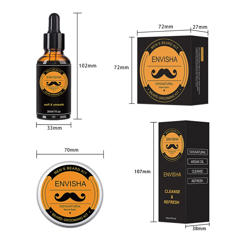 Kit-de-barbe-pour-hommes-5-pi-ces-ensemble-huile-pour-barbe-Barba-hydratant-cire-Blam